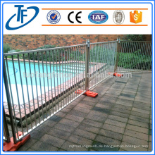 Fabrik Direktverkauf Qualität galvanisierte temporäre Pool Zaun